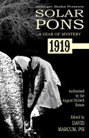 Solar Pons: A Year of Mystery 1919 - Cover