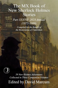 The MX Book of New Sherlock Holmes Stories: Part XXXVII - Cover